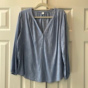 Old Navy Weathered Cotton Tunic L